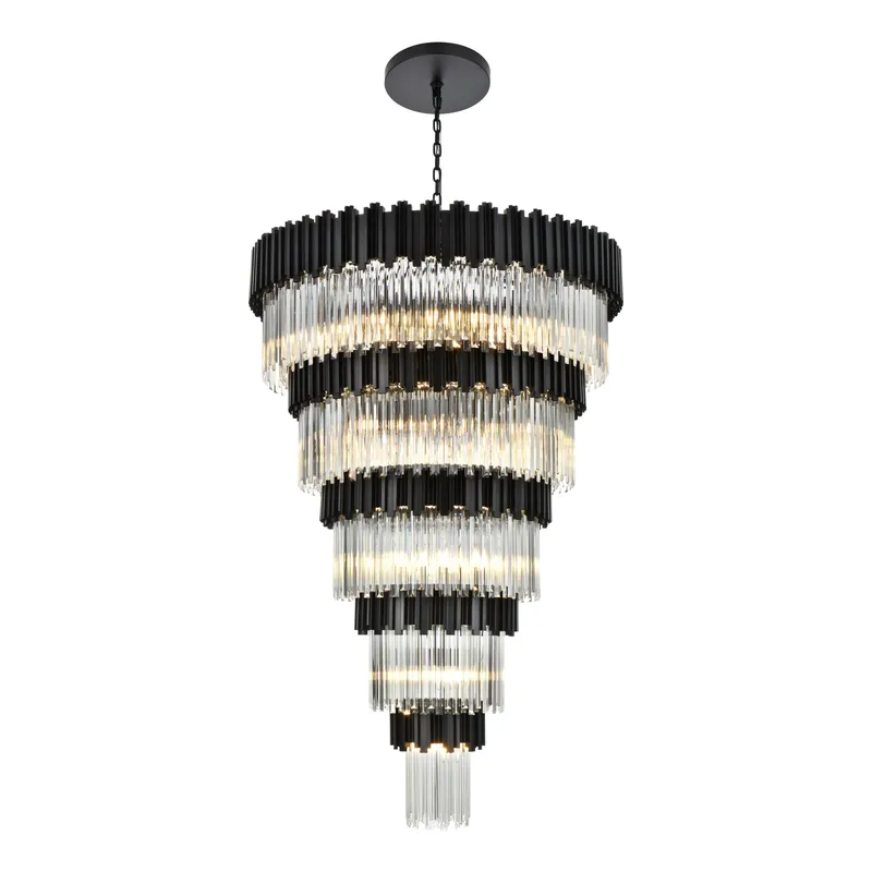 3400GR48BK — Elegant Lighting LED Pendant Lights 1560.0W 