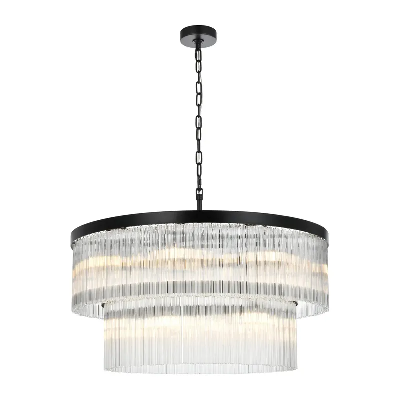 1070D32BK — Elegant Lighting LED Pendant Lights 560.0W 