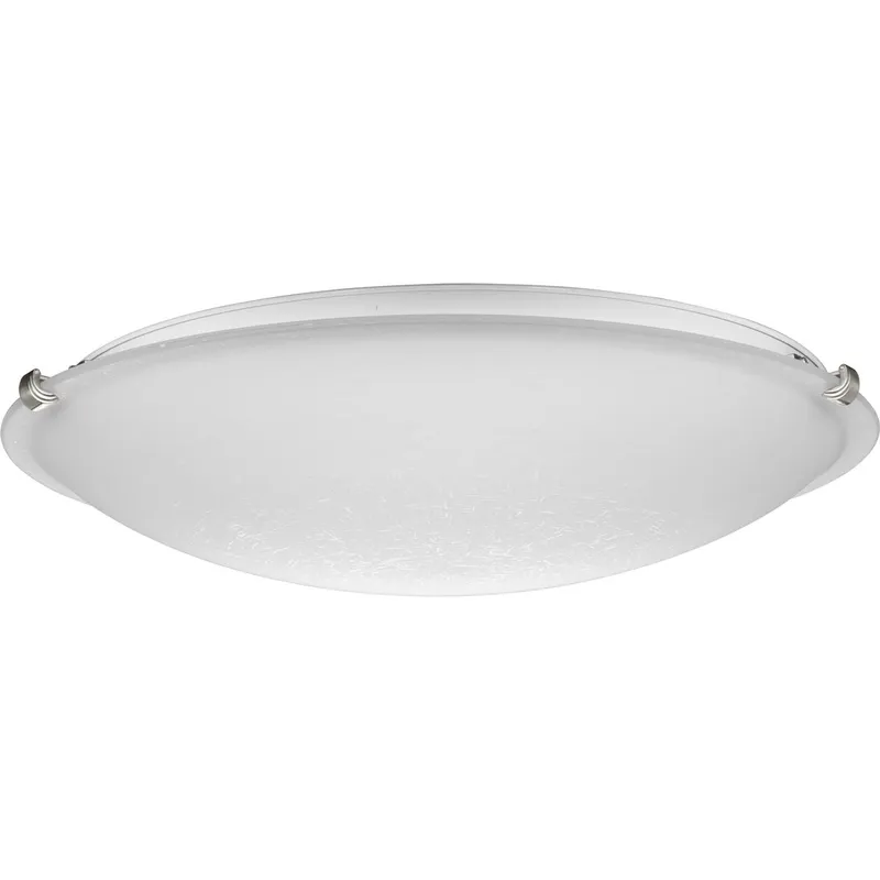 Linen Dome 20-1/4" Four-Light Etched Linen Glass Flush-Mount Light — Progress Lighting LED Post Top Lights  