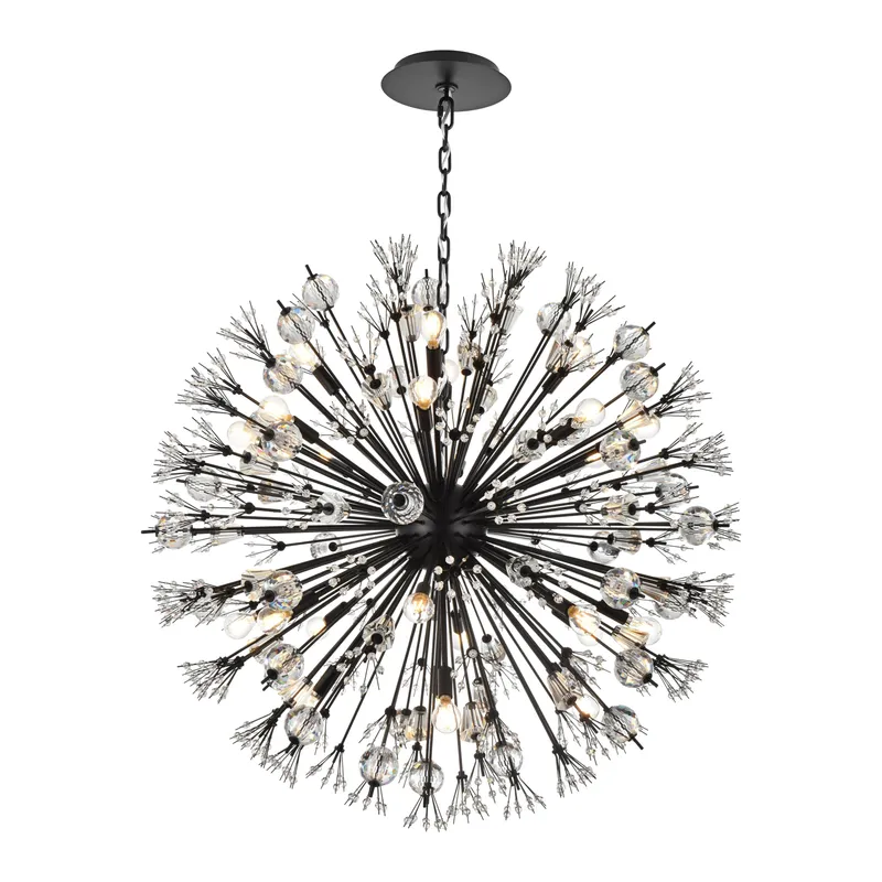 2550D38BK — Elegant Lighting LED Pendant Lights 960.0W 