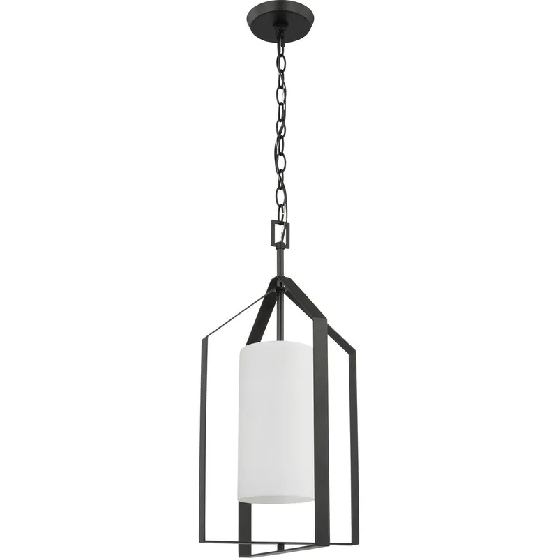 Vertex Collection One-Light Etched White Foyer Light — Progress Lighting LED Landscape Lights  