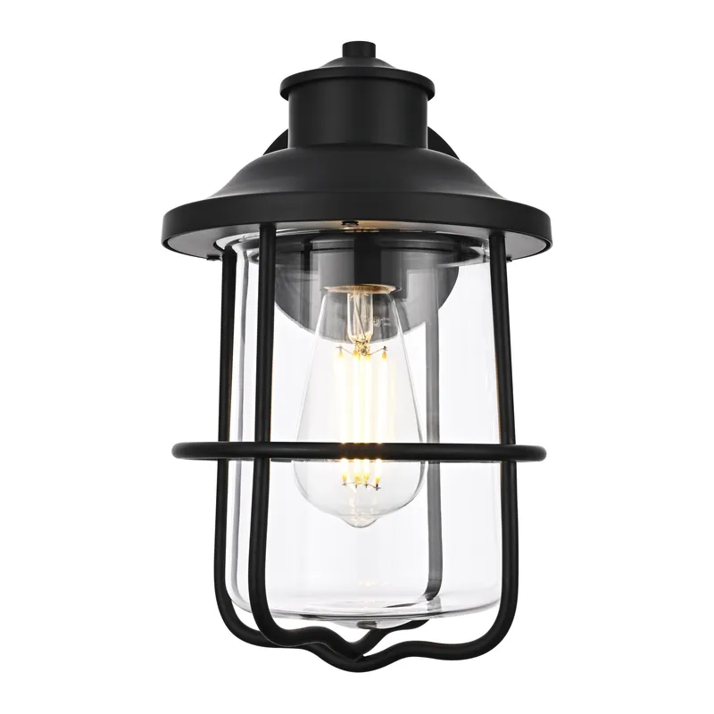 OD808W12BK — Elegant Lighting LED Bollards & Pathway Lights 40.0W 