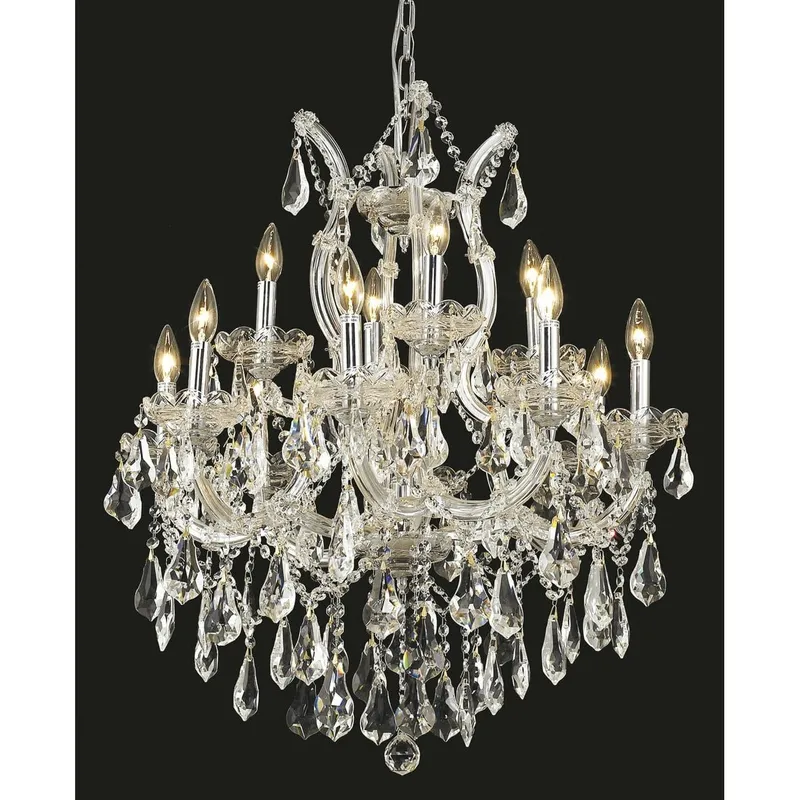 2801D27C/RC — Elegant Lighting LED Pendant Lights  
