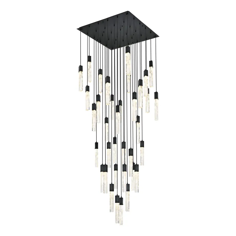 2088G42BK — Elegant Lighting LED Pendant Lights 234.0W 3000K