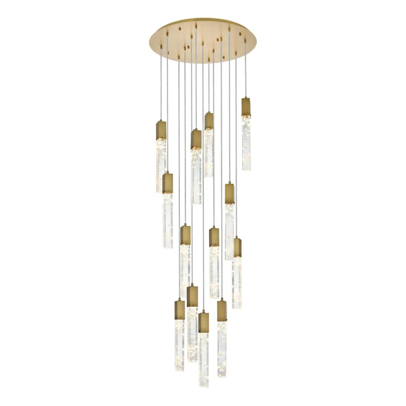 2089G30SG — Elegant Lighting LED Pendant Lights 84.5W 3000K