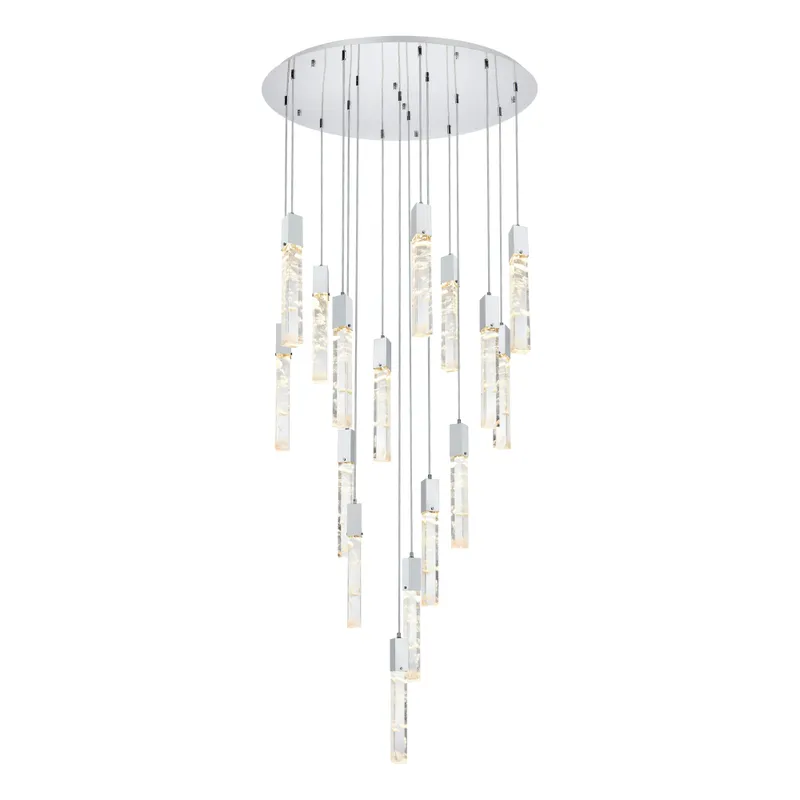 2089G36C — Elegant Lighting LED Pendant Lights 104.0W 3000K
