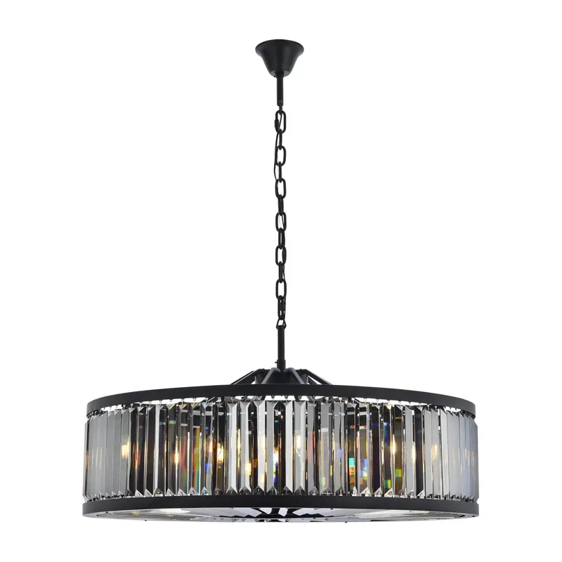1233G43MB-SS/RC — Elegant Lighting LED Pendant Lights  