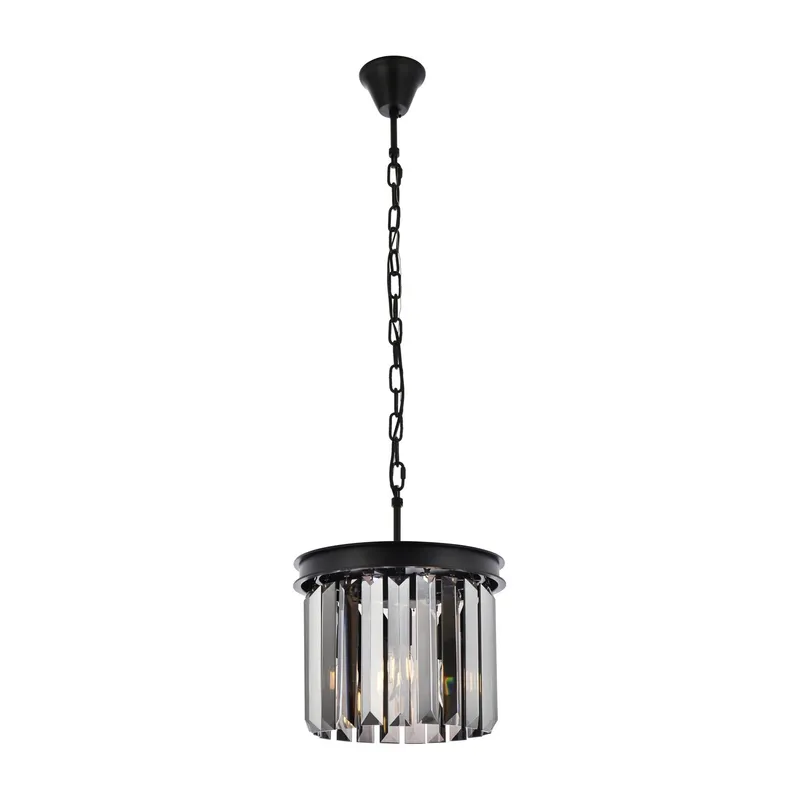 1238D12MB-SS/RC — Elegant Lighting LED Pendant Lights  