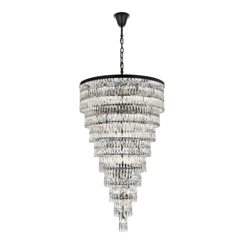 1060SR41BK — Elegant Lighting LED Pendant Lights  