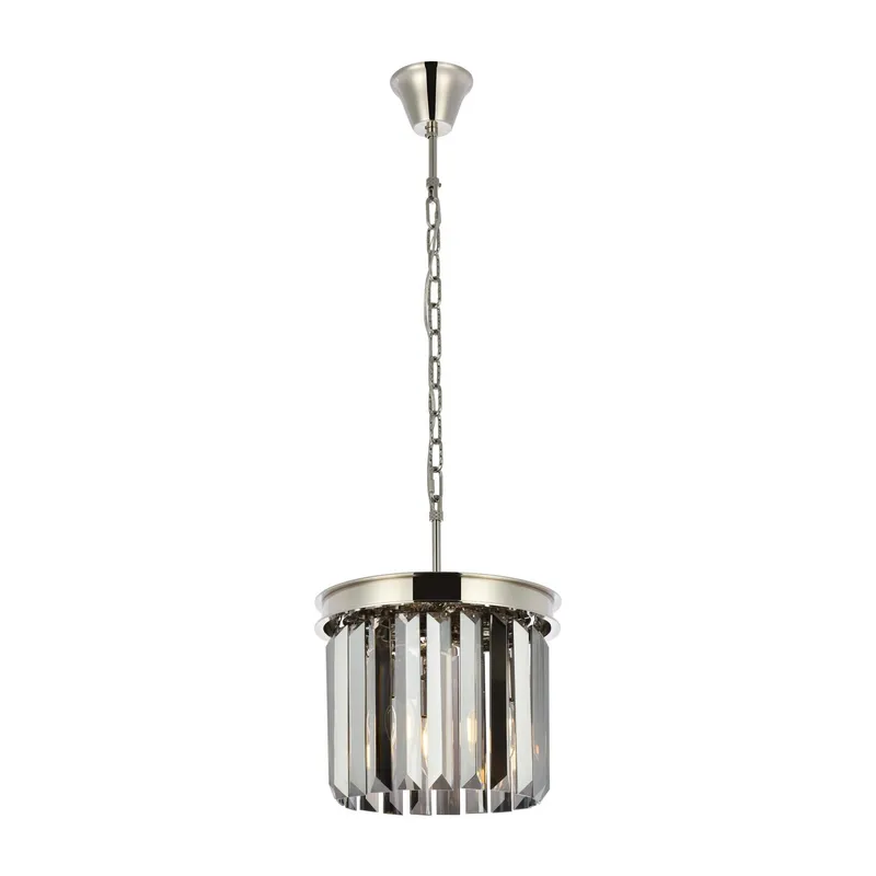 1238D12PN-SS/RC — Elegant Lighting LED Pendant Lights  