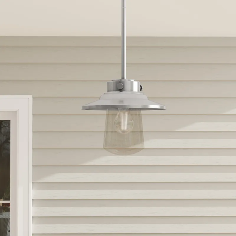 Tremont Collection One-Light Clear Seeded Glass Hanging Mini-Pendant Light — Progress Lighting LED Landscape Lights  