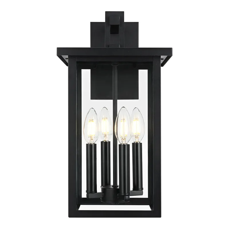 OD324W17BK — Elegant Lighting LED Bollards & Pathway Lights 240.0W 