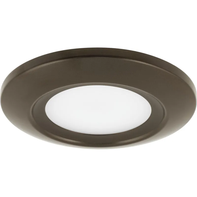 5-1/2in LED Low Profile Surface Mount — Progress Lighting LED Post Top Lights  