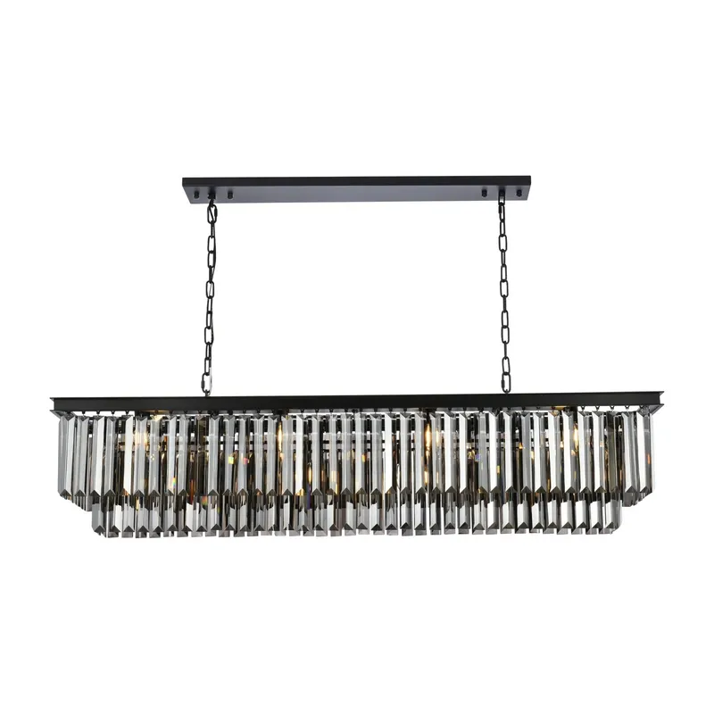 1232D60MB-SS/RC — Elegant Lighting LED Pendant Lights  