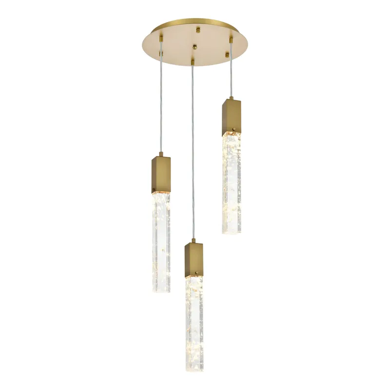 2089D16SG — Elegant Lighting LED Pendant Lights 19.5W 3000K