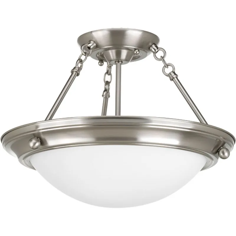 Eclipse Collection Two-Light Close-to-Ceiling — Progress Lighting LED Post Top Lights  