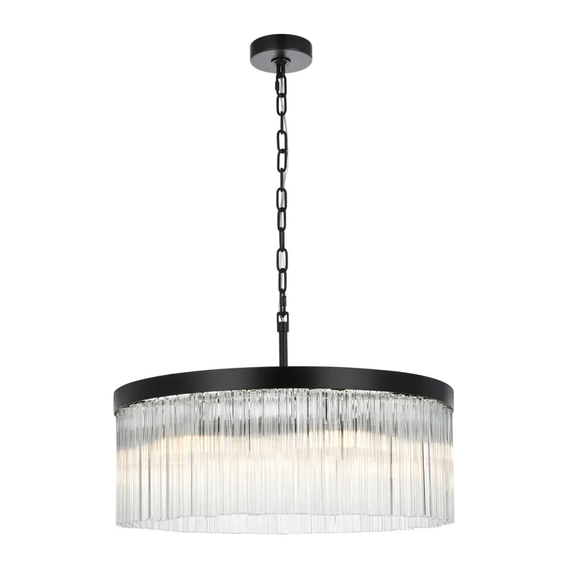 1070D24BK — Elegant Lighting LED Pendant Lights 240.0W 
