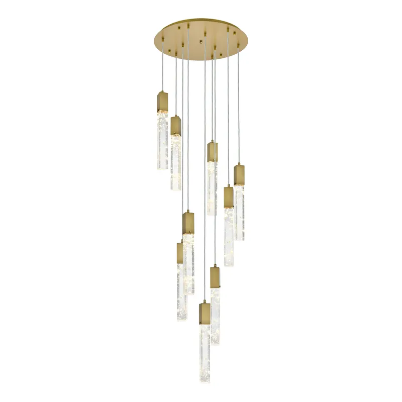 2089D24SG — Elegant Lighting LED Pendant Lights 58.5W 3000K