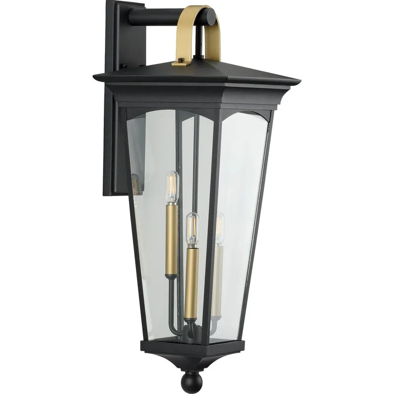 Chatsworth Collection Three-Light Large Wall Lantern — Progress Lighting LED Wall Lights  