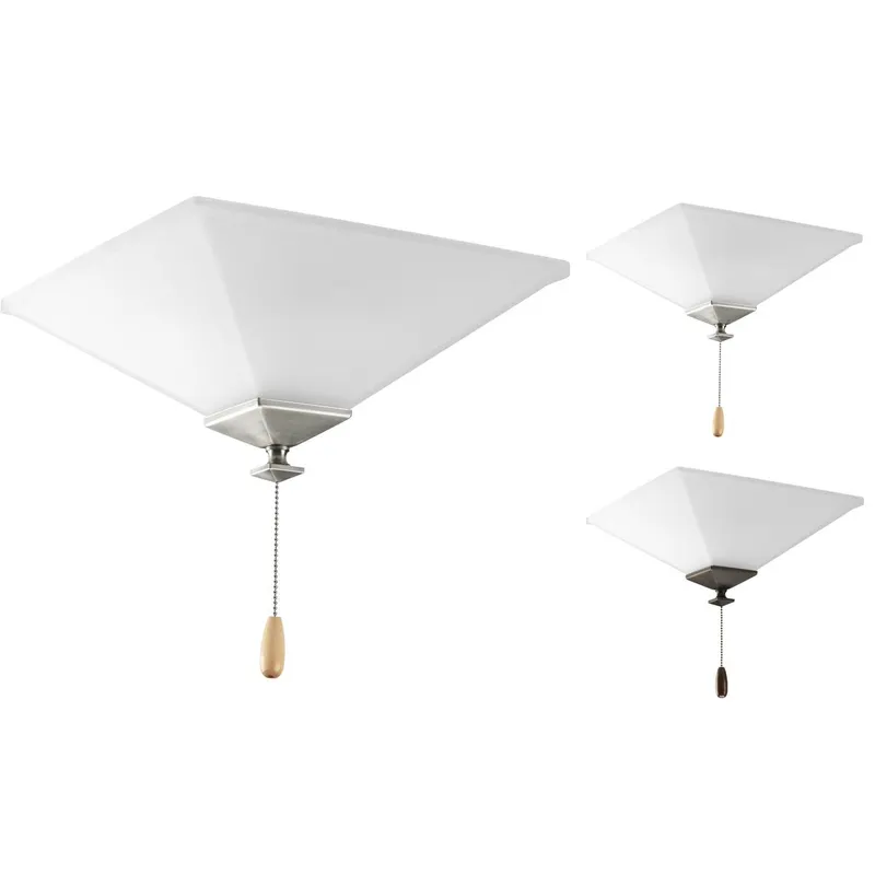 AirPro Universal Two-Light Ceiling Fan Light — Progress Lighting LED Post Top Lights  