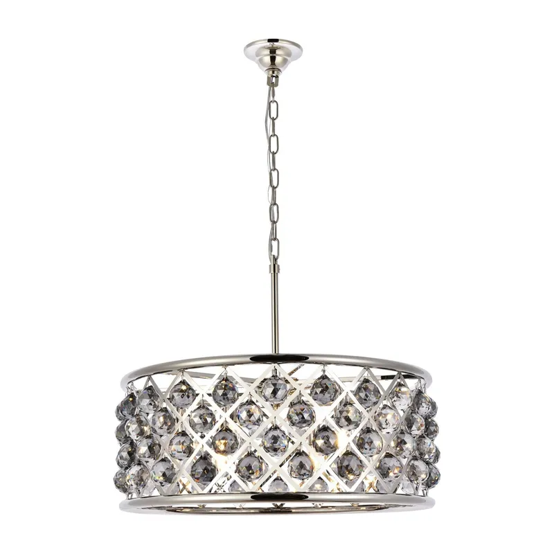 1214D25PN-SS/RC — Elegant Lighting LED Pendant Lights  