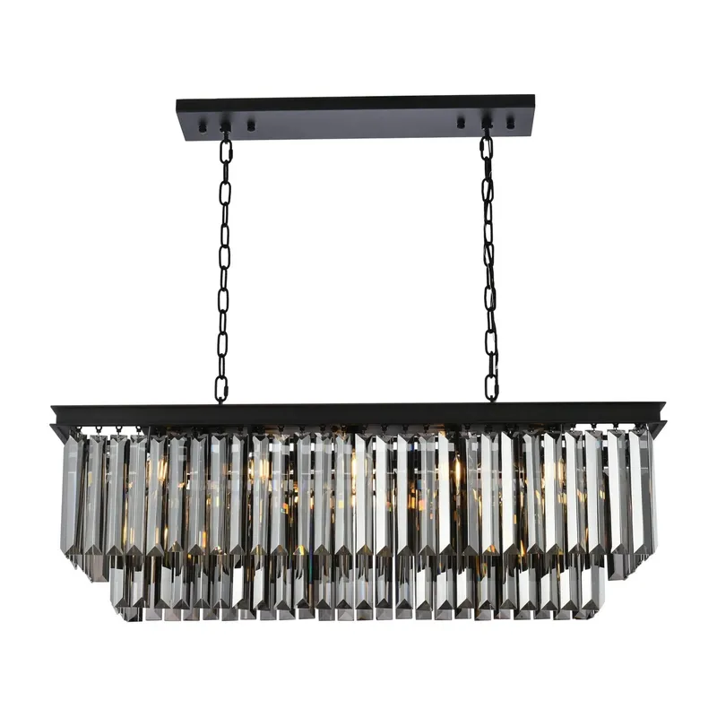1232D40MB-SS/RC — Elegant Lighting LED Pendant Lights  