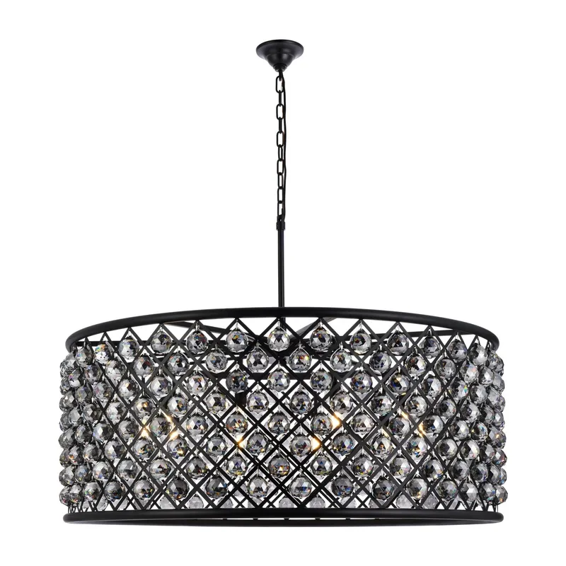 1214G43MB-SS/RC — Elegant Lighting LED Pendant Lights  