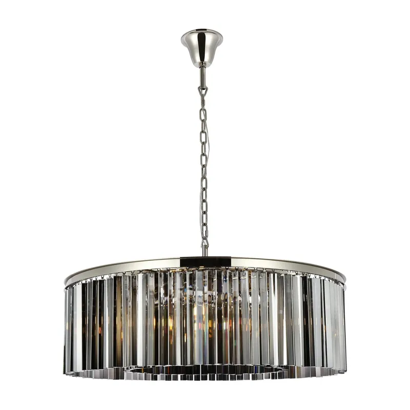 1208G43PN-SS/RC — Elegant Lighting LED Pendant Lights  