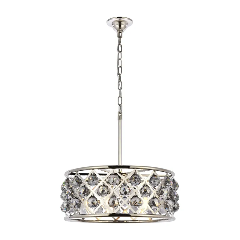 1214D20PN-SS/RC — Elegant Lighting LED Pendant Lights  