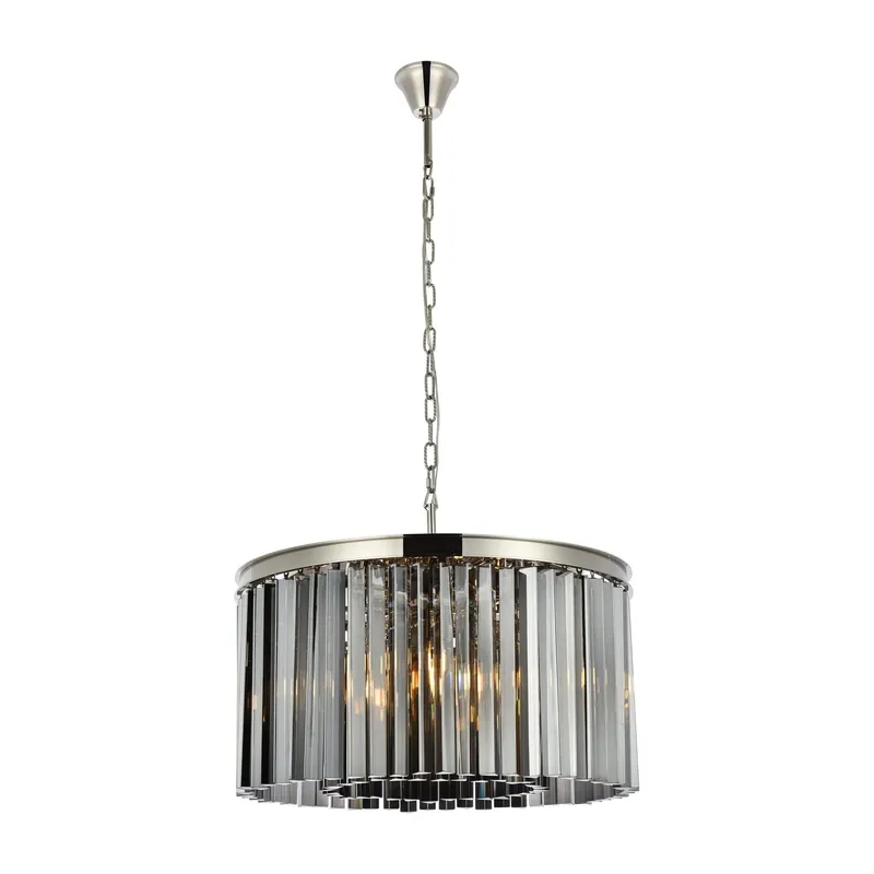 1208D26PN-SS/RC — Elegant Lighting LED Pendant Lights  