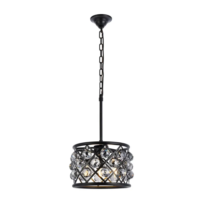 1214D12MB-SS/RC — Elegant Lighting LED Pendant Lights  