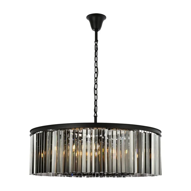 1208G43MB-SS/RC — Elegant Lighting LED Pendant Lights  