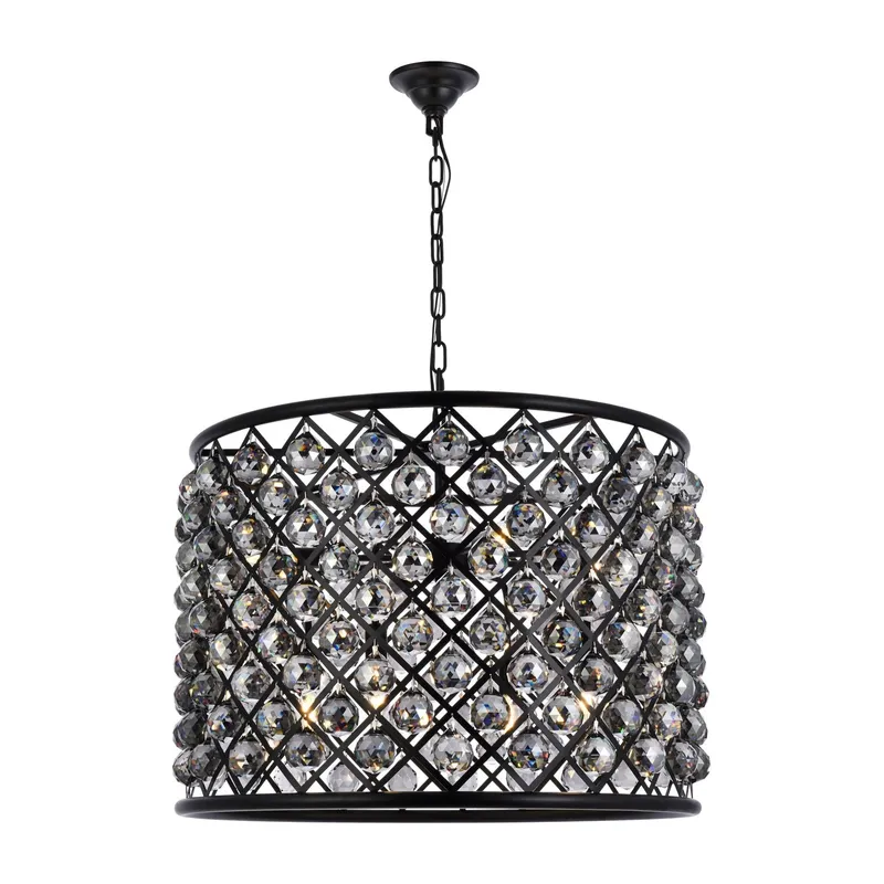 1206D27MB-SS/RC — Elegant Lighting LED Pendant Lights  