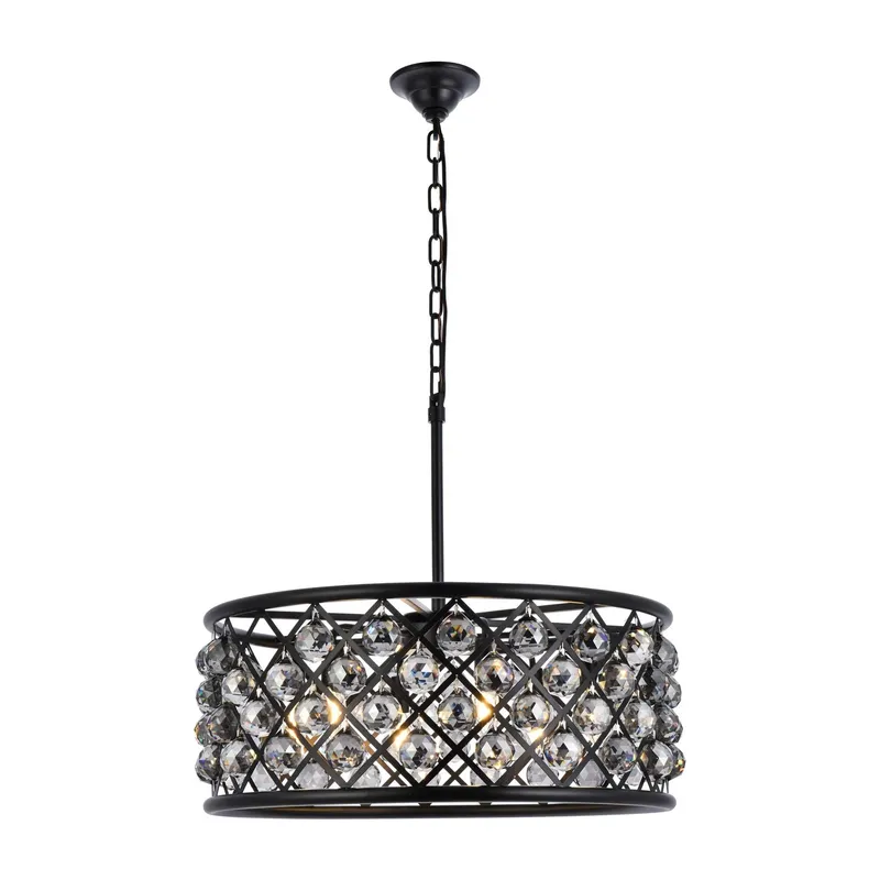 1214D25MB-SS/RC — Elegant Lighting LED Pendant Lights  
