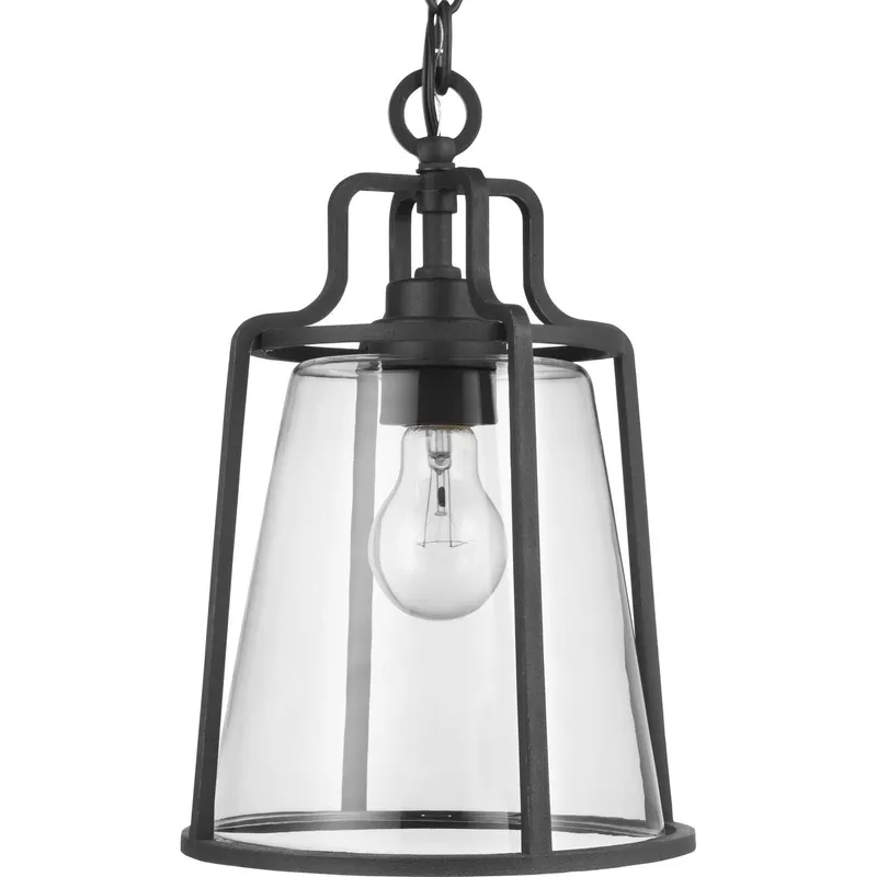 Benton Harbor Collection One-Light Hanging Lantern with DURASHIELD — Progress Lighting LED Landscape Lights  