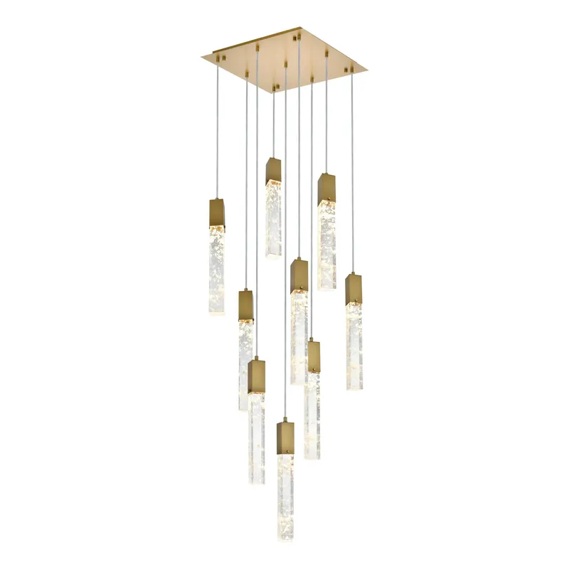 2088D20SG — Elegant Lighting LED Pendant Lights 58.5W 3000K