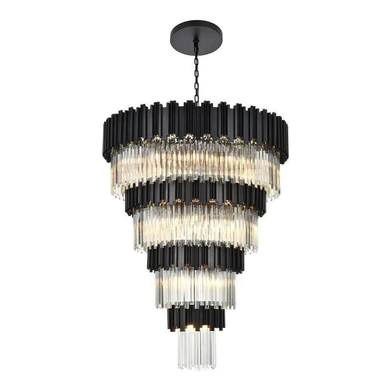 3400GR40BK — Elegant Lighting LED Pendant Lights 1080.0W 