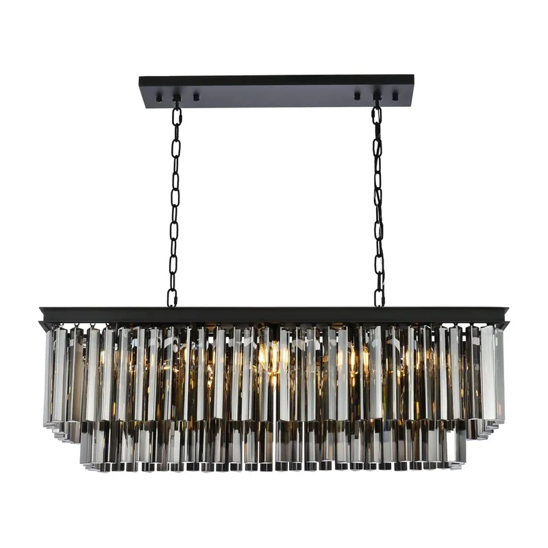 1202D40MB-SS/RC — Elegant Lighting LED Pendant Lights  