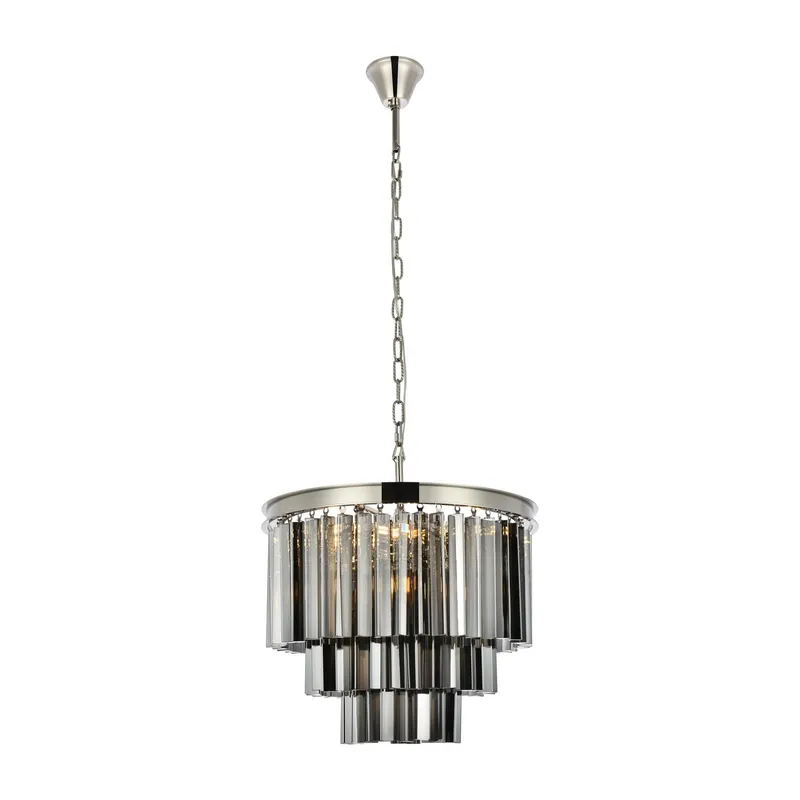 1201D20PN-SS/RC — Elegant Lighting LED Pendant Lights  