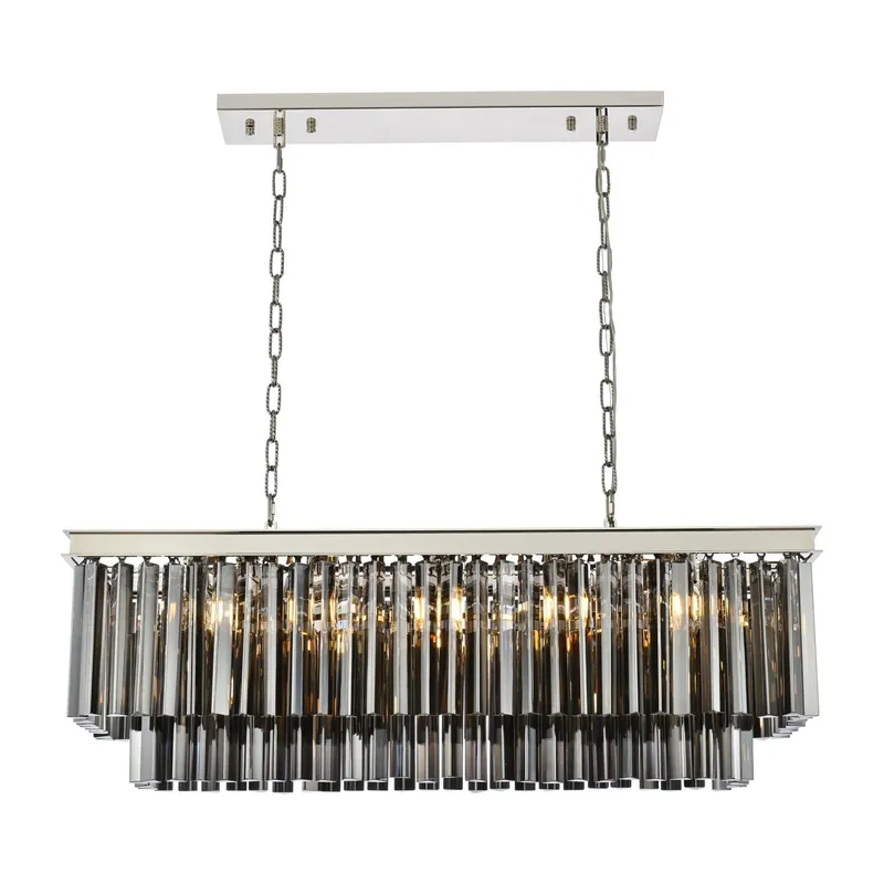 1202D40PN-SS/RC — Elegant Lighting LED Pendant Lights  