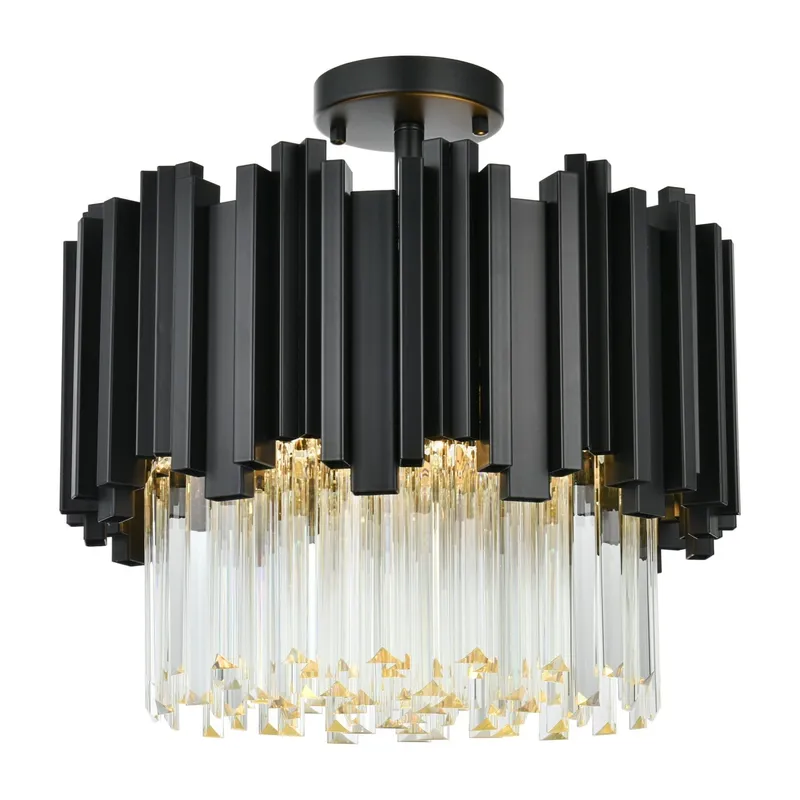 3400F16BK — Elegant Lighting LED Ceiling Lights 160.0W 