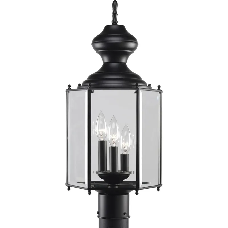 Carriage Classics Collection Three-Light Post Lantern — Progress Lighting LED Lighting Controls  