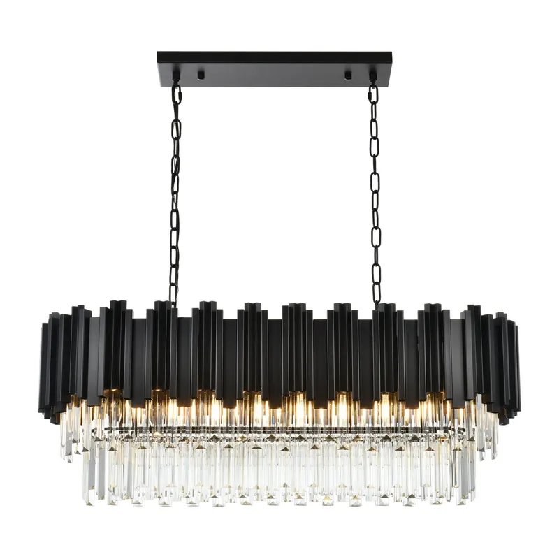3401G36BK — Elegant Lighting LED Pendant Lights 360.0W 