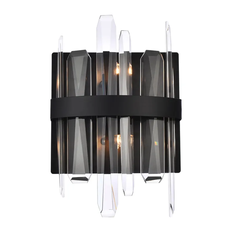 2200W8BK — Elegant Lighting LED Wall Lights 40.0W 