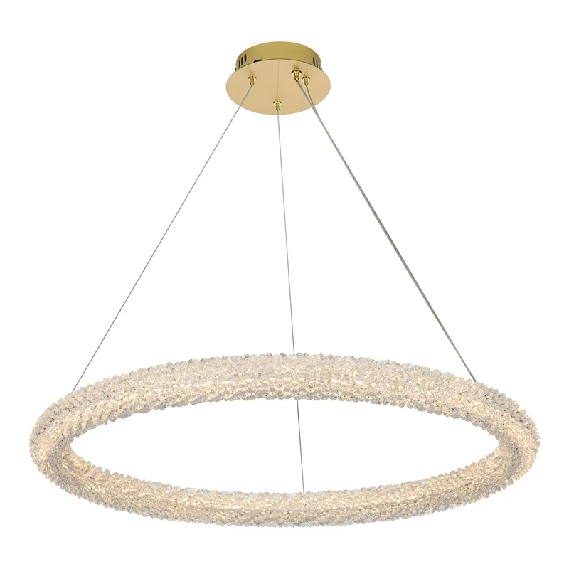 3800D31SG — Elegant Lighting LED Pendant Lights 48.0W 3000K