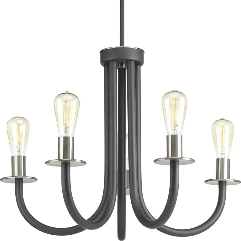 Remix Collection Five-Light Chandelier — Progress Lighting LED Landscape Lights  