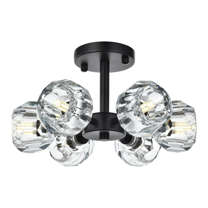 3505F14BK — Elegant Lighting LED Ceiling Lights 120.0W 