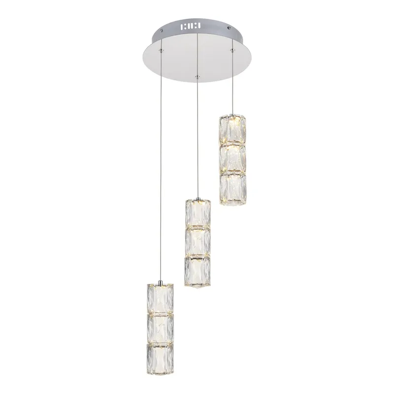 3500D3RC — Elegant Lighting LED Pendant Lights 27.0W 3000K