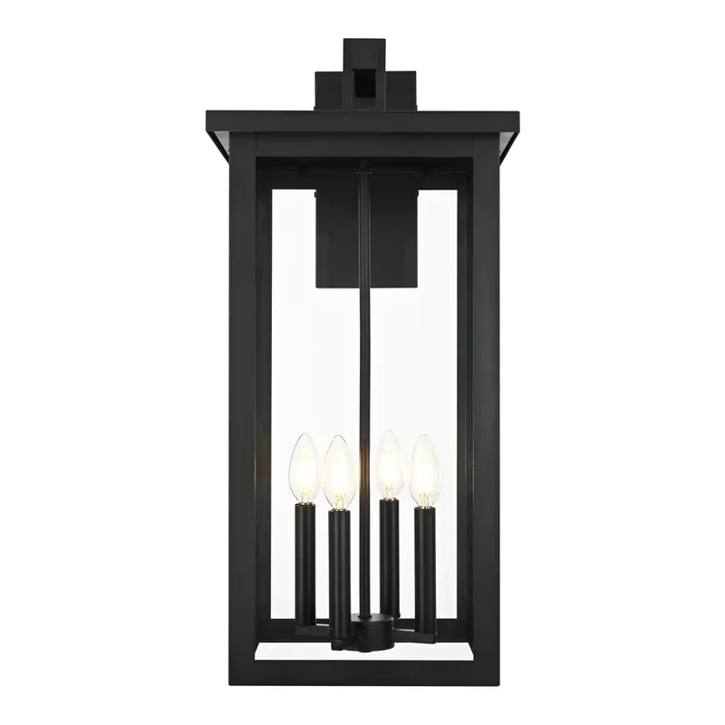 OD324W26BK — Elegant Lighting LED Bollards & Pathway Lights 240.0W 