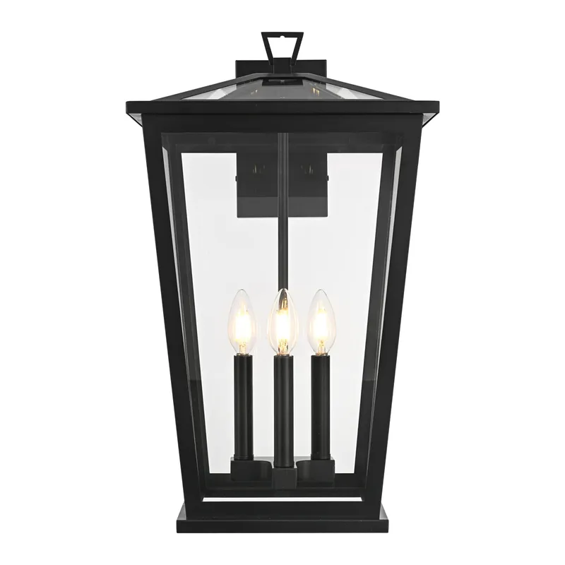 OD333W22BK — Elegant Lighting LED Bollards & Pathway Lights 180.0W 